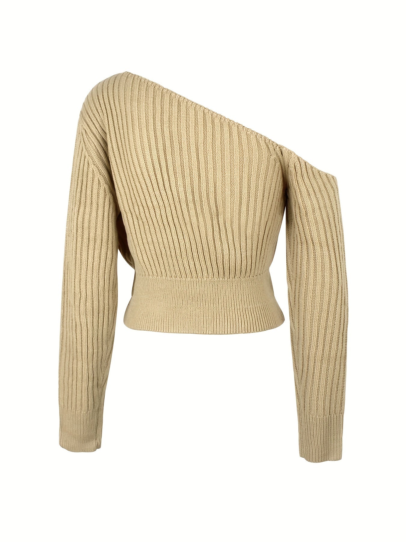 Mikayla | Women's Asymmetrical Knit Sweater – Chic, Unique & Ultra-Stylish