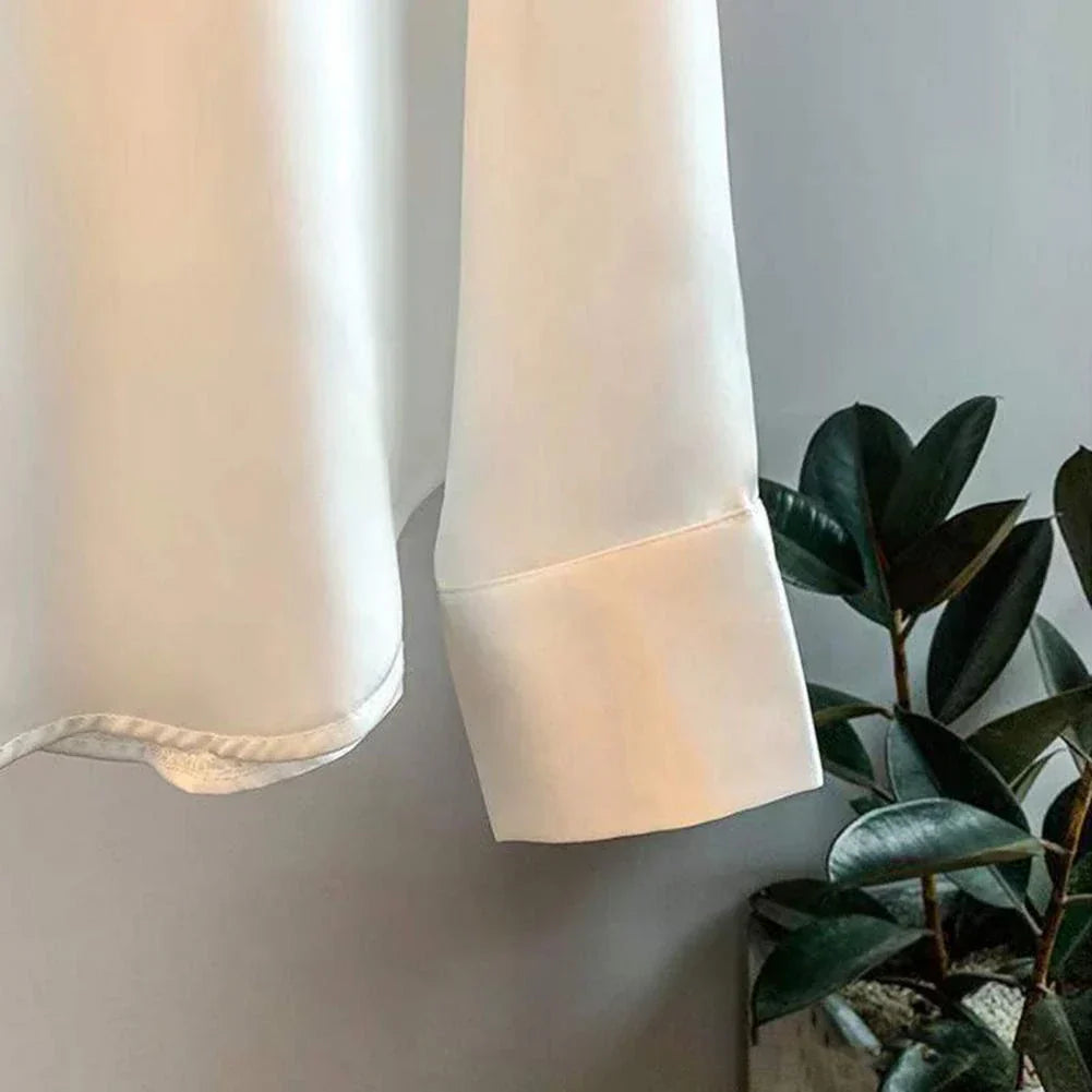 Martha | Women's Elegant Satin Blouse – Luxurious, Soft & Stylish