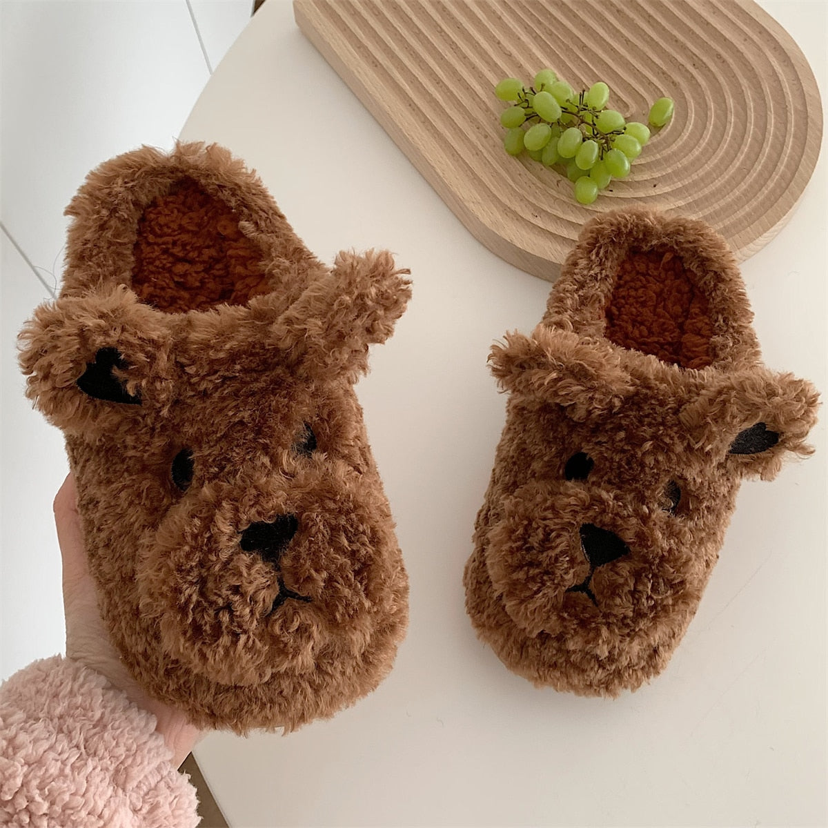 CozyPaws | Women's Fluffy Animal Slippers – Soft, Warm & Adorably Cute