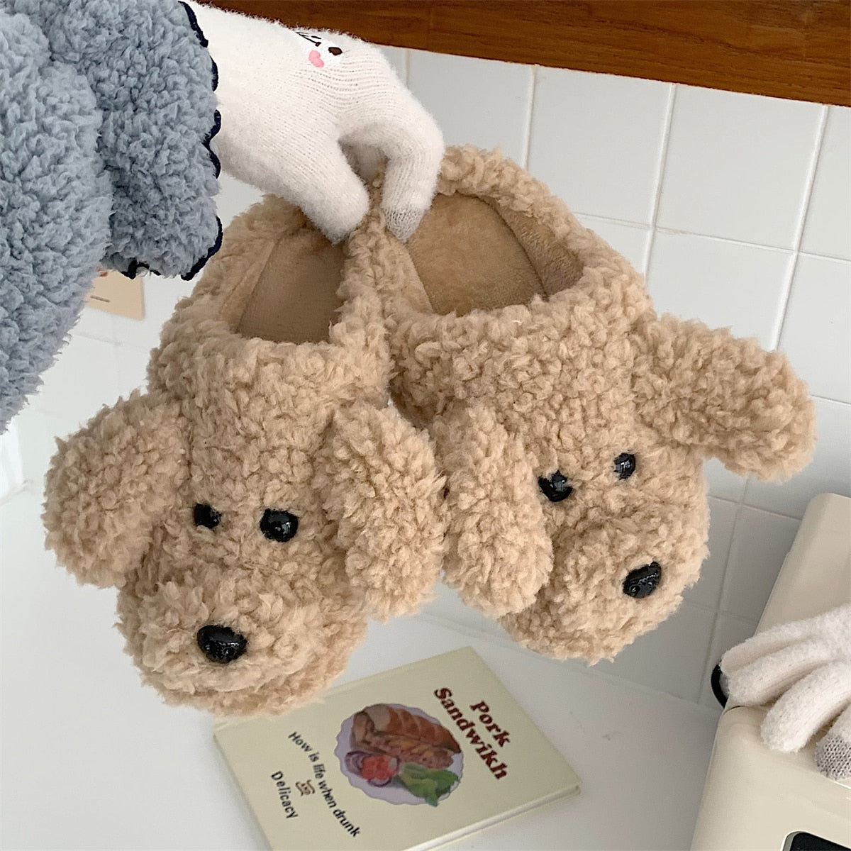 CozyPaws | Women's Fluffy Animal Slippers – Soft, Warm & Adorably Cute