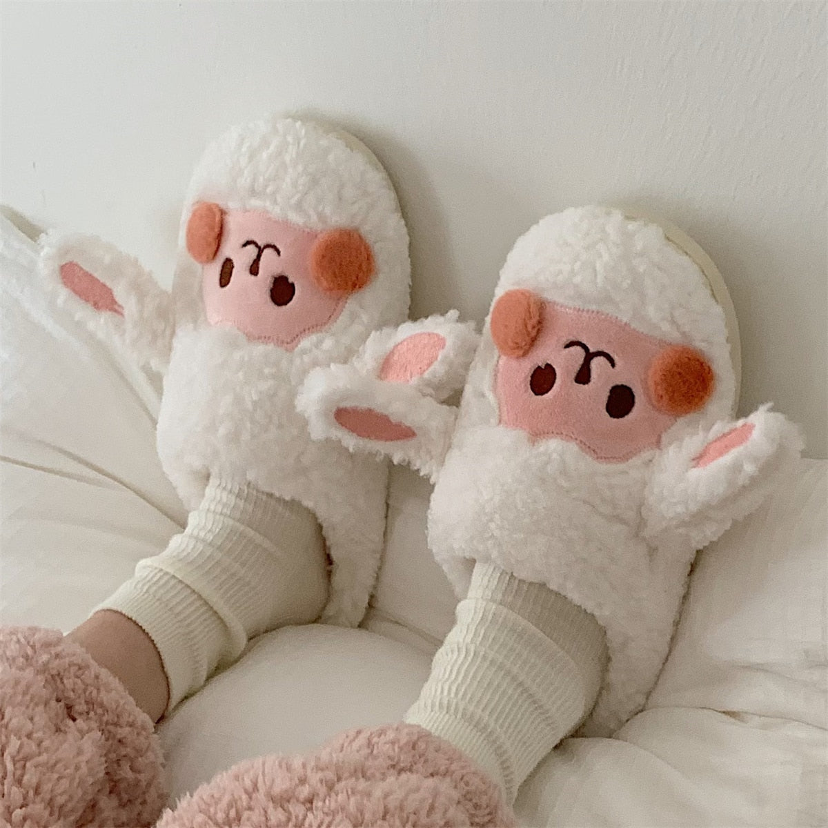 CozyPaws | Women's Fluffy Animal Slippers – Soft, Warm & Adorably Cute
