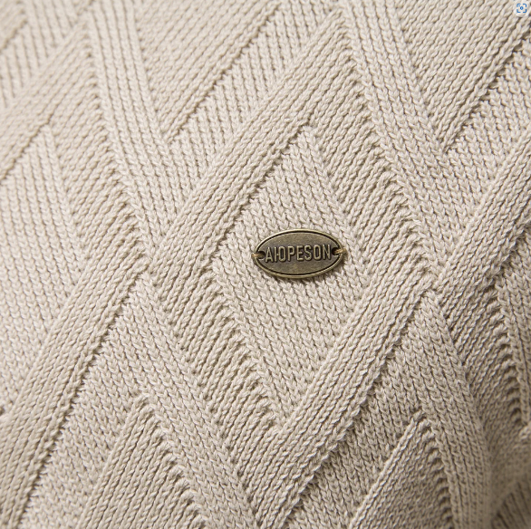 Penn | Men's Slim-Fit Cable Knit Sweater – Modern, Stretchy & Ultra-Flattering