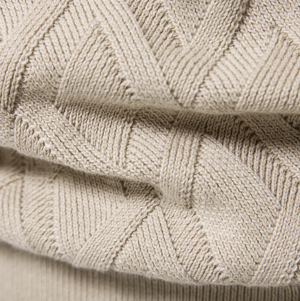 Penn | Men's Slim-Fit Cable Knit Sweater – Modern, Stretchy & Ultra-Flattering