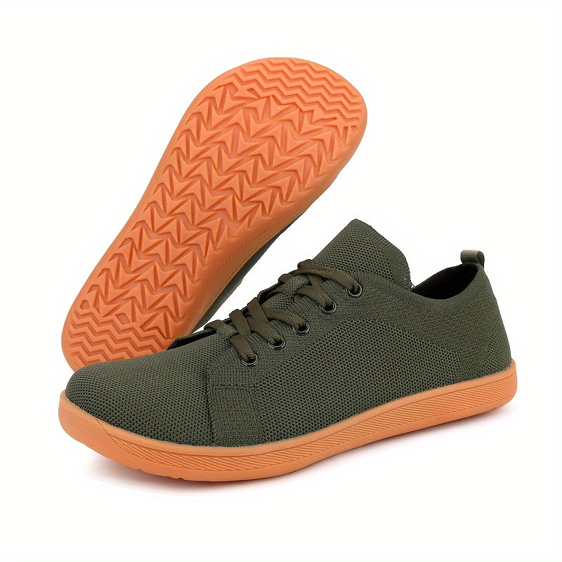 Brandon | Men's Casual Barefoot Sneakers – Wide Toe Box, Breathable Mesh & Anti-Slip Grip