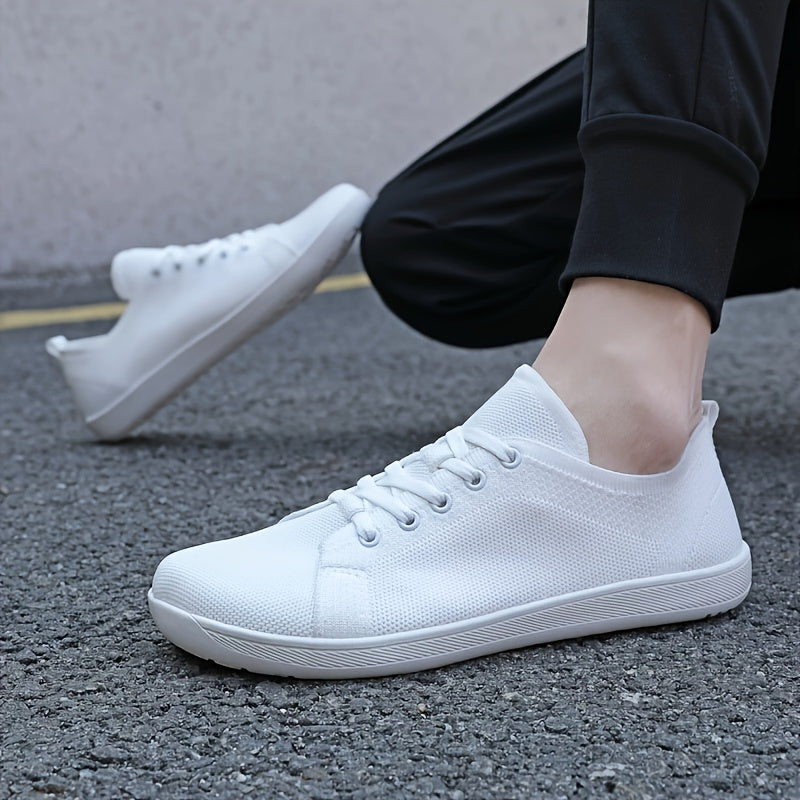 Brandon | Men's Casual Barefoot Sneakers – Wide Toe Box, Breathable Mesh & Anti-Slip Grip