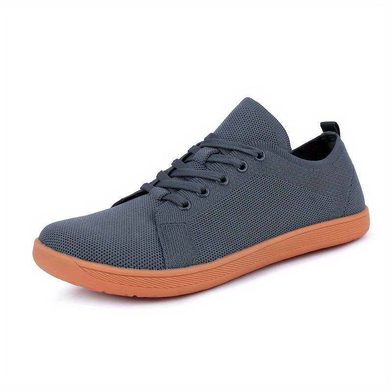 Brandon | Men's Casual Barefoot Sneakers – Wide Toe Box, Breathable Mesh & Anti-Slip Grip