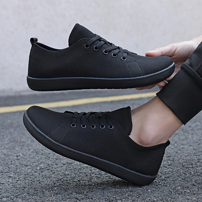 Brandon | Men's Casual Barefoot Sneakers – Wide Toe Box, Breathable Mesh & Anti-Slip Grip