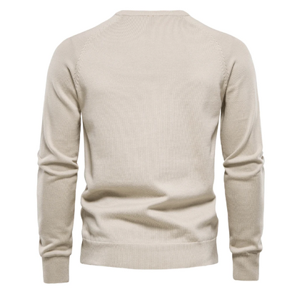 Penn | Men's Slim-Fit Cable Knit Sweater – Modern, Stretchy & Ultra-Flattering
